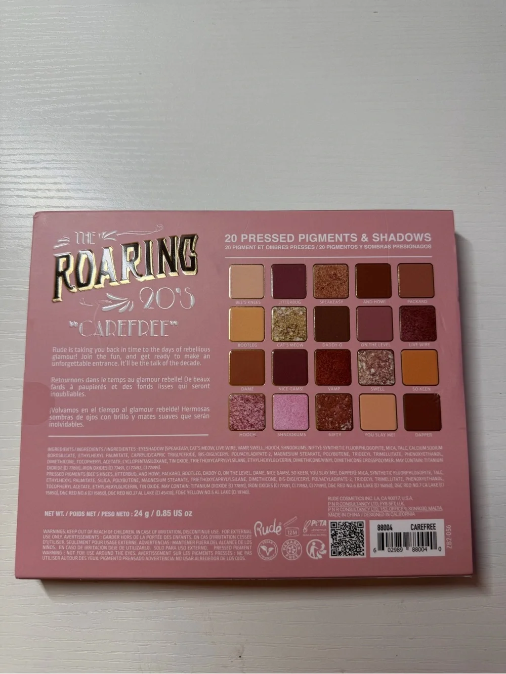 The roaring 20’s palette